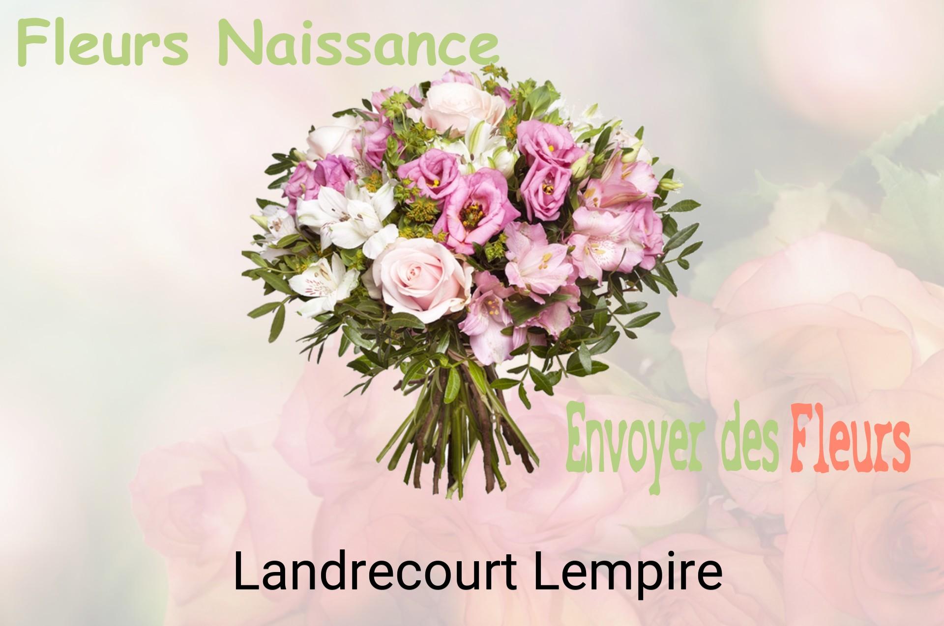 Bouquet de fleurs de naissance livré à Landrecourt-Lempire